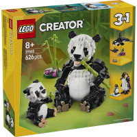 Lego Radītājs Savvaļas dzīvnieki: Panda ģimene