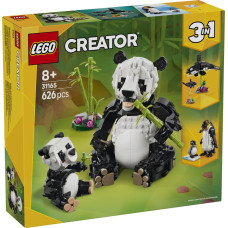 Lego Radītājs Savvaļas dzīvnieki: Panda ģimene