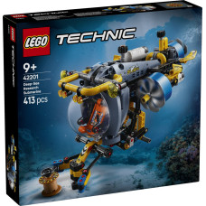 Lego Technic dziļjūras pētniecības zemūdene
