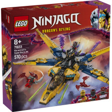 Lego Ninjago Rasa un Arina super vētras reaktīvā lidmašīna