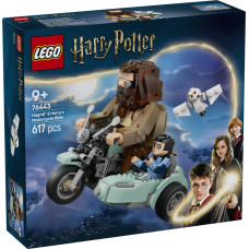 Lego Гарри Поттер Хагрид и Гарри едут на мотоцикле