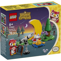 Lego Animal Crossing Stargazing ar Celeste