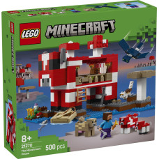 Lego Minecraft Дом с грибом