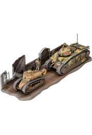 Revell Plastmasas modelis Char. B.1 bis & Renault FT.17 1:76