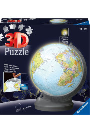 Ravensburger 3D Puzzle bumba Globe ar apgaismojumu 540 gab