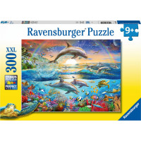 Ravensburger Puzzle 300 gab Delfīnu paradīze