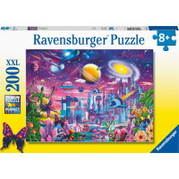 Ravensburger Puzzle 200 pcs Kosmiskā pilsēta