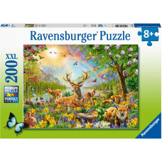 Ravensburger Mīklas 200 puzle briežu dzimtas dzīvniekiem