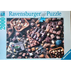 Ravensburger Puzzle 2000 gab Šokolāde un karamele