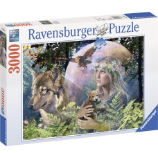 Ravensburger puzzle 3000 pc Meža dāma