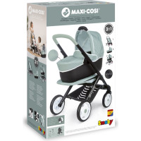 Smoby Bērnu ratiņi lellēm Maxi Cosi Quinny 3in1 dziļais ratiņu ratiņš Gondola ratiņi