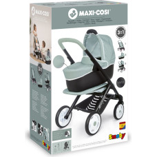 Smoby Bērnu ratiņi lellēm Maxi Cosi Quinny 3in1 dziļais ratiņu ratiņš Gondola ratiņi