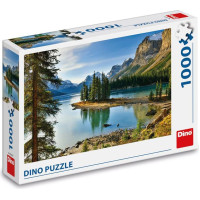 Dino Mīklu 1000 gab Maligne ezers