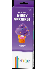 Hey Clay Modelēšanas māls, 3 gab.: „Windy Sprinkle“