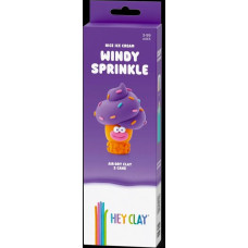 Hey Clay Modelēšanas māls, 3 gab.: „Windy Sprinkle“