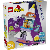 Lego DUPLO 3in1 kosmosa kuģīša piedzīvojums
