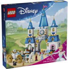 Lego Disney Pelnrušķītes pils un zirgu pajūgs