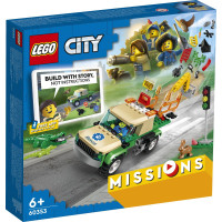 Lego Pilsētas savvaļas dzīvnieku glābšanas misijas