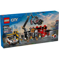 Lego Pilsētas metāllūžņu laukums ar automašīnām