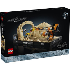 Lego Zvaigžņu kari Mos Espa Podrace Diorama