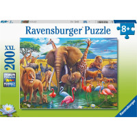 Ravensburger Puzle 200 gab Āfrikas dzīvnieki