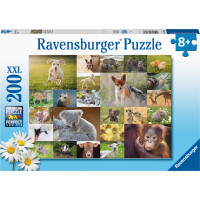 Ravensburger Puzzle 200 gab Bērnu dzīvnieki