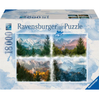 Ravensburger puzle 18000 pc Pils cauri gadalaikiem