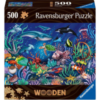 Ravensburger Koka puzle 500 pcs Zemūdens pasaule