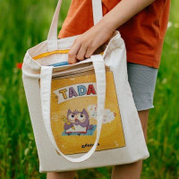 Geniuso TADA Tote soma ar rāvējslēdzēju