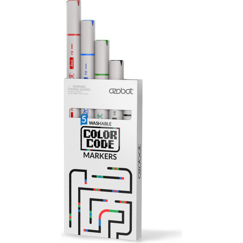 Ozobot Krāsu kodu marķieri