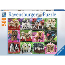 Ravensburger Puzle 500 gab Puppies