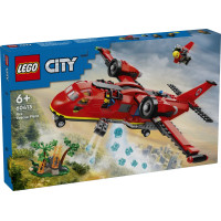 Lego Pilsētas ugunsdzēsēju glābšanas lidmašīna