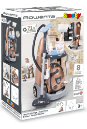 Smoby Tīrīšanas ratiņi + putekļu sūcējs Rowenta