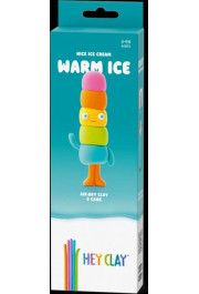 Hey Clay Modelēšanas māls, 3 gab.: „Warm Ice“