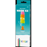 Hey Clay Modelēšanas māls, 3 gab.: „Warm Ice“