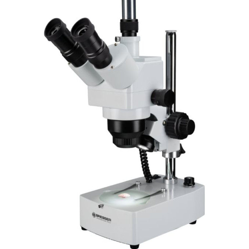 Bresser Advance ICD 10x-160x Zoom Stereo mikroskops, Trinokulāri