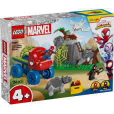 Lego Spidey komanda Spidey Dino Crawler glābšana