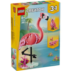 Lego Radītājs Savvaļas dzīvnieki: Rozā flamingo