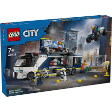 Lego Pilsētas policijas mobilā kriminālizmeklēšanas laboratorijas kravas automašīna