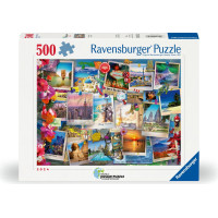 Ravensburger Puzzle 500 pcs pastkartes