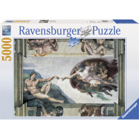 Ravensburger puzzle 5000 pc Ādama radīšana