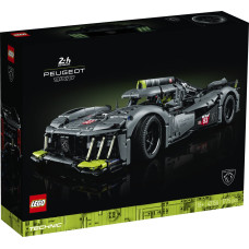 Lego Technic PEUGEOT 9X8 24H Le Mans hibrīda hiperauto