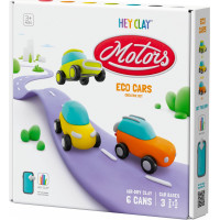 Hey Clay Eko auto ar riteņiem no māla modelēšanas