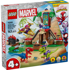 Lego Spaidija un Gobija Raptora kauja pie Tree House HQ