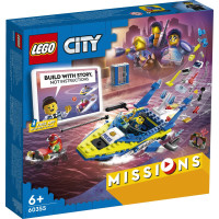 Lego Pilsētas ūdens policijas detektīvu misijas
