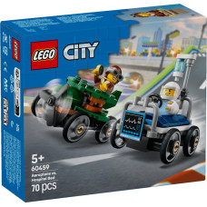Lego Pilsētas lidmašīna pret slimnīcas gultas sacīkšu auto komplekts