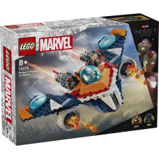 Lego Supervaroņi Raķetes Warbird vs Ronan