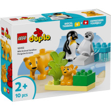 Lego DUPLO Семья диких животных: Пингвины и львы