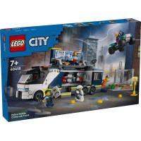 Lego Pilsētas policijas mobilā kriminālizmeklēšanas laboratorijas kravas automašīna