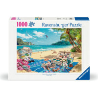 Ravensburger Puzzle 1000 gab jūras gliemežvāku kolekcija